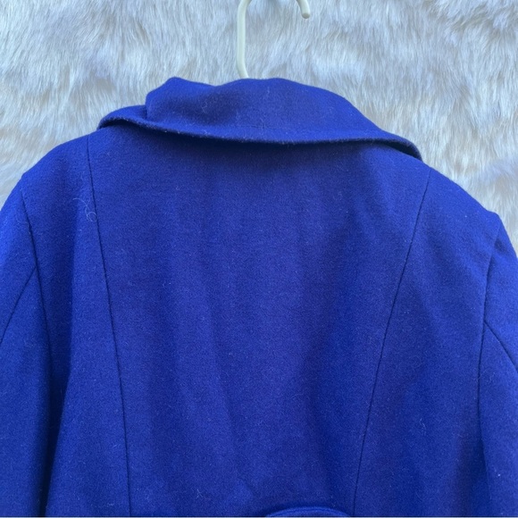 OLD NAVY Wool Blend Ruffle Collar Coat -
Royal Blue - Picture 12 of 17